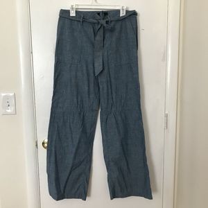 Banana Republic Chambray Trouser pants